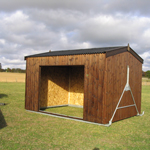 14' x 10' Mobile field shelter.