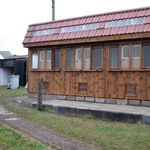 16' x 8' Pigeon loft with tiled roof.